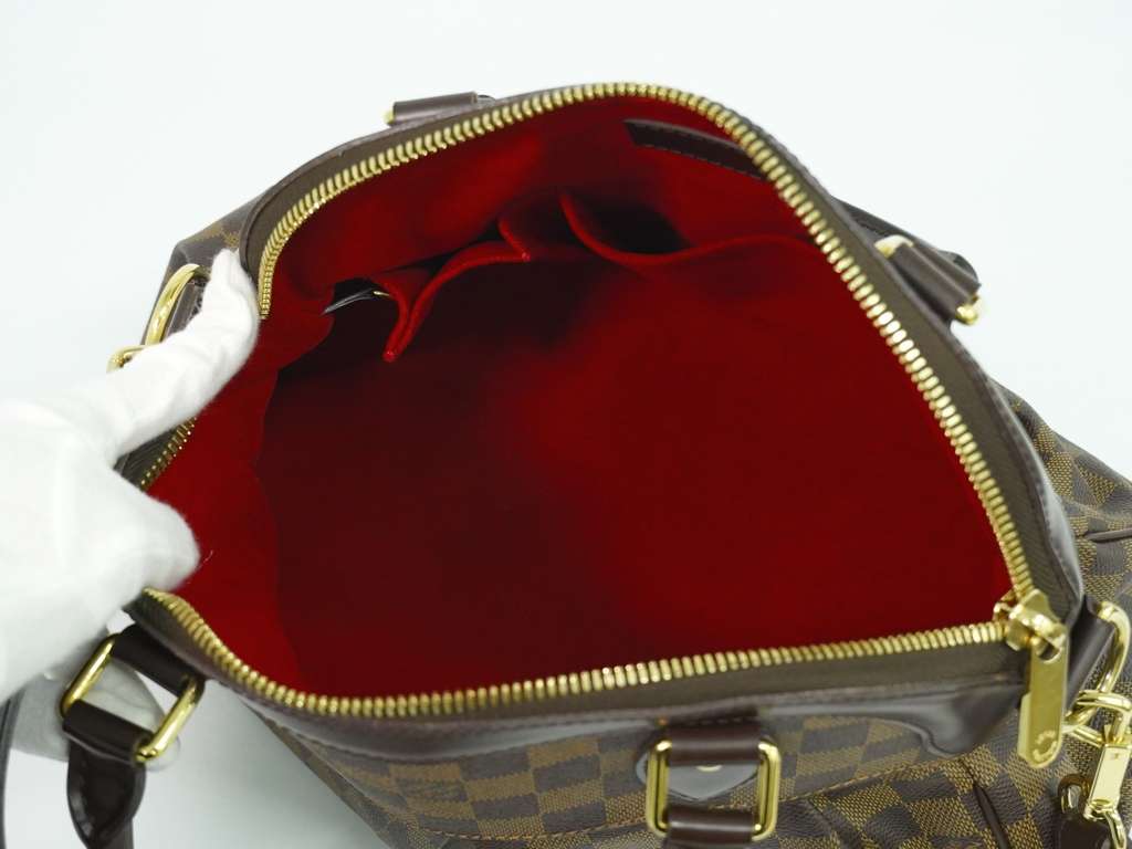 Louis Vuitton Trevi Handbag Brown Canvas Good condition - Model View