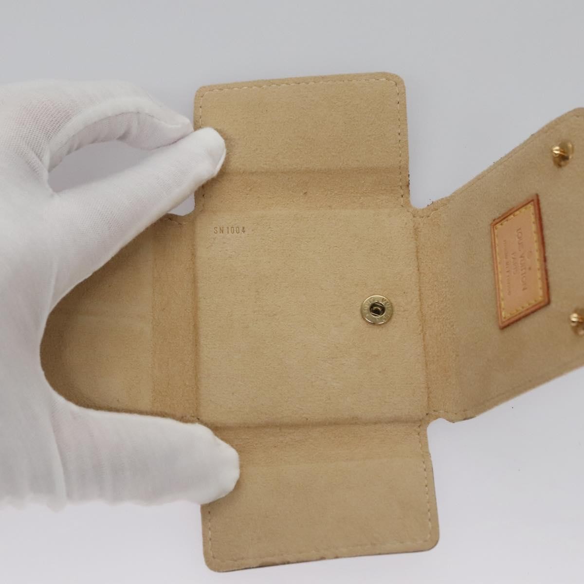 Louis Vuitton CASE JEWELRY BOX Brown Canvas Good condition - Box View