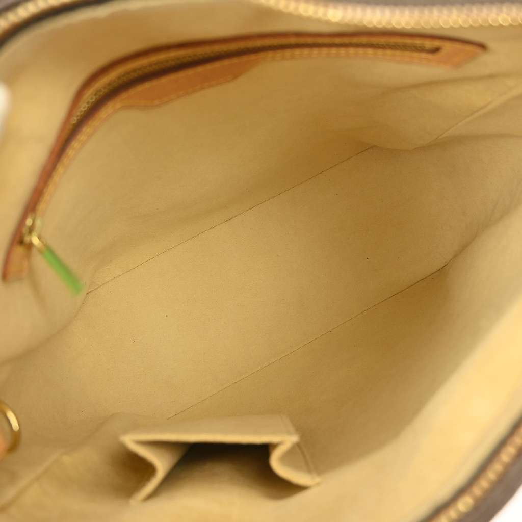 Louis Vuitton Looping Handbag Brown Canvas Good condition - Inside View