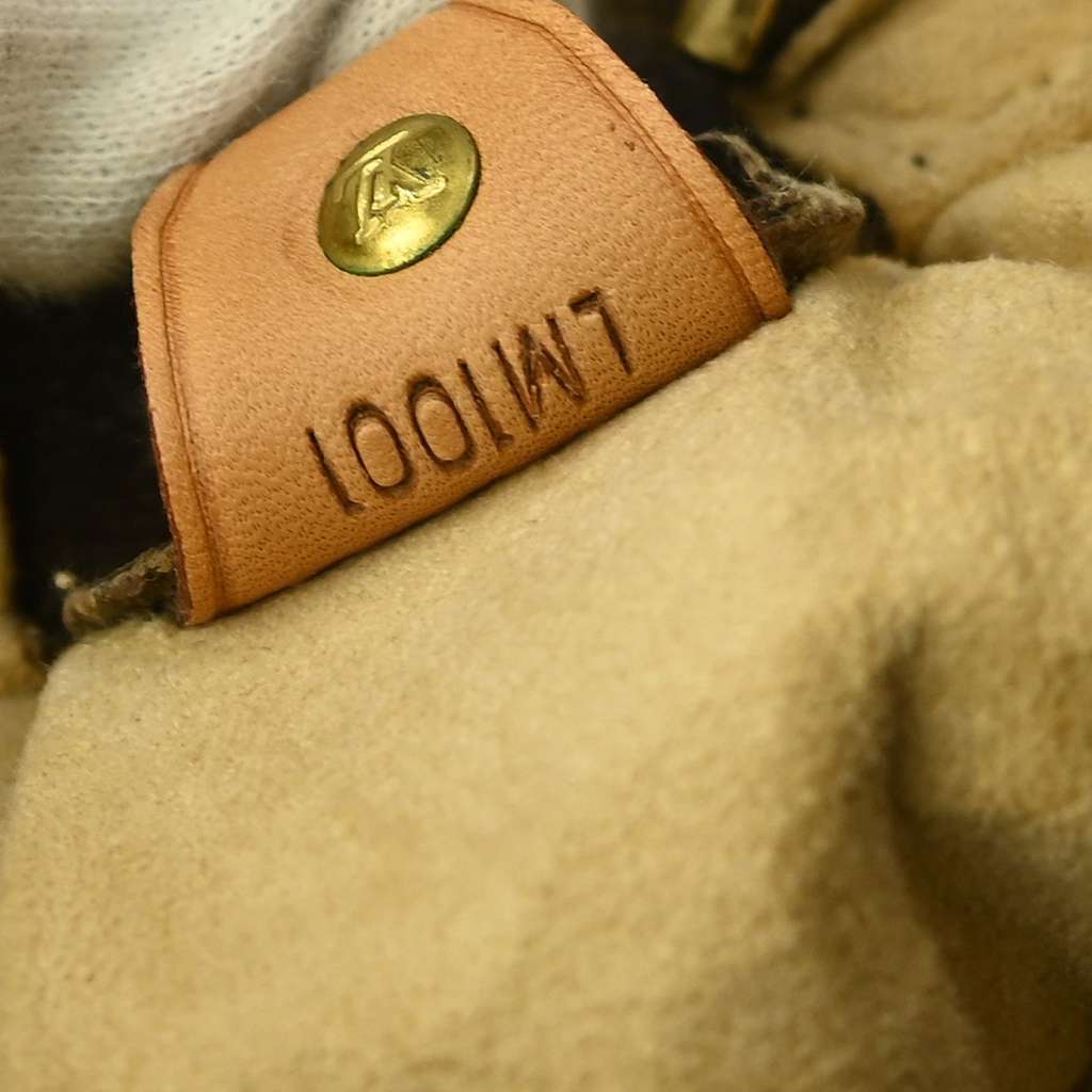 Louis Vuitton Looping Handbag Brown Canvas Good condition - Box View