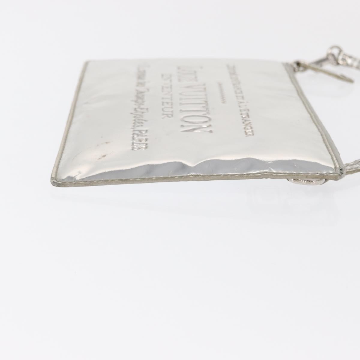 Louis Vuitton Pochette Clutch Silver Good condition - Inside View