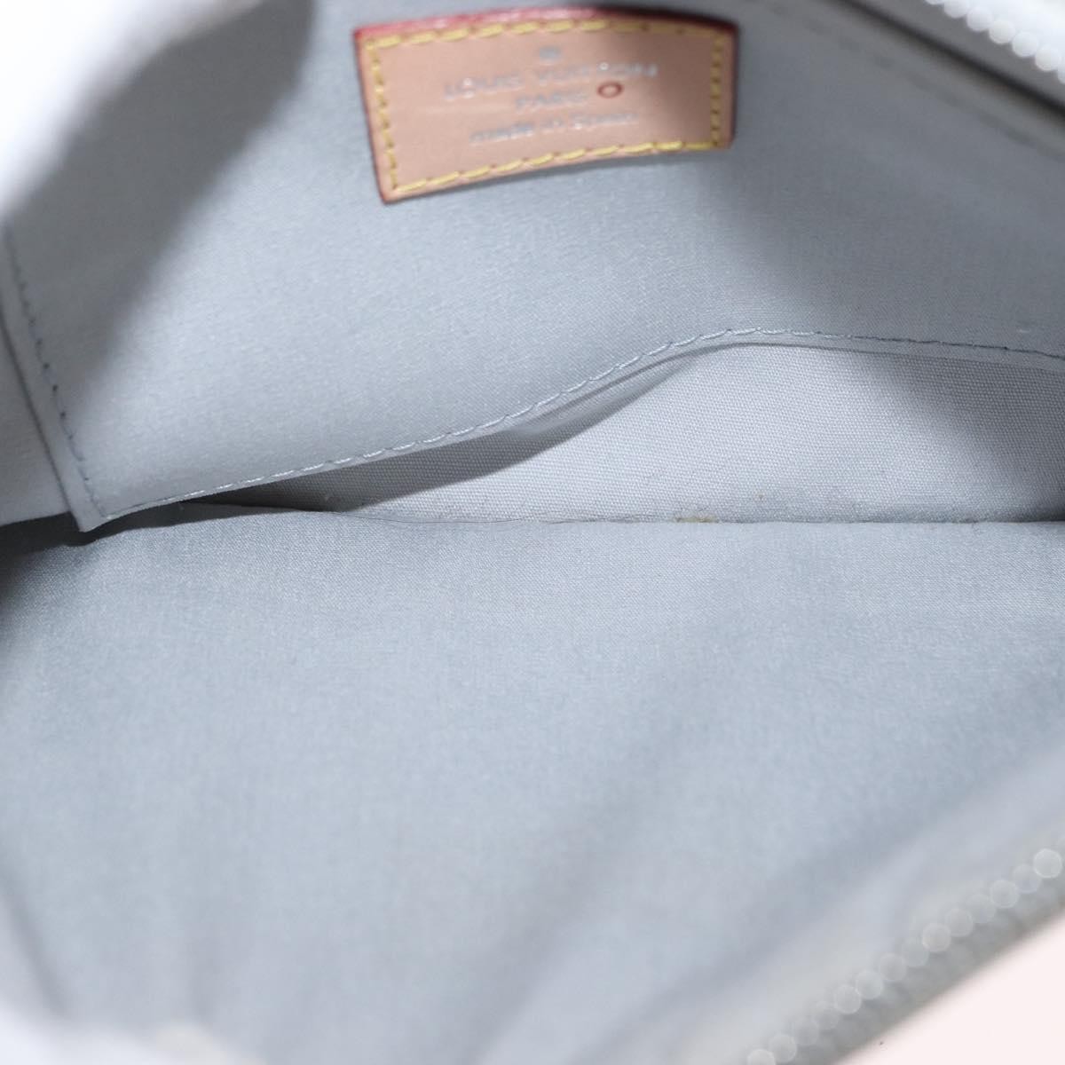 Louis Vuitton Pochette Clutch Silver Good condition - Box View