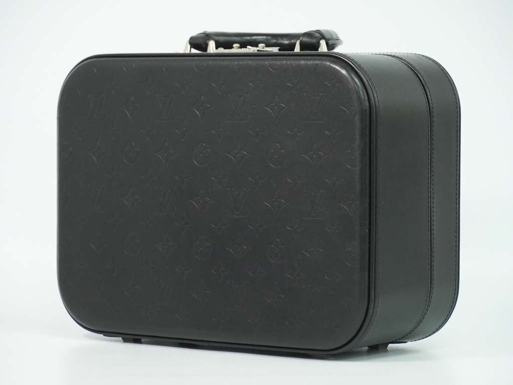 Louis Vuitton Valisette Handbag Black Good condition - Back View