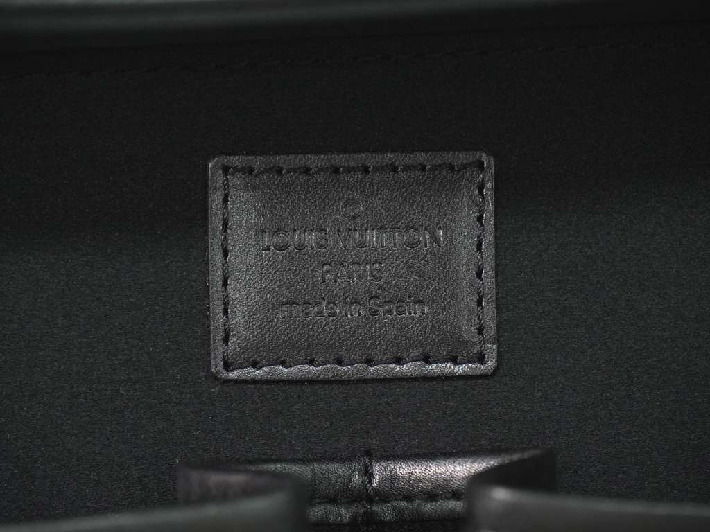 Louis Vuitton Valisette Handbag Black Good condition - Box View