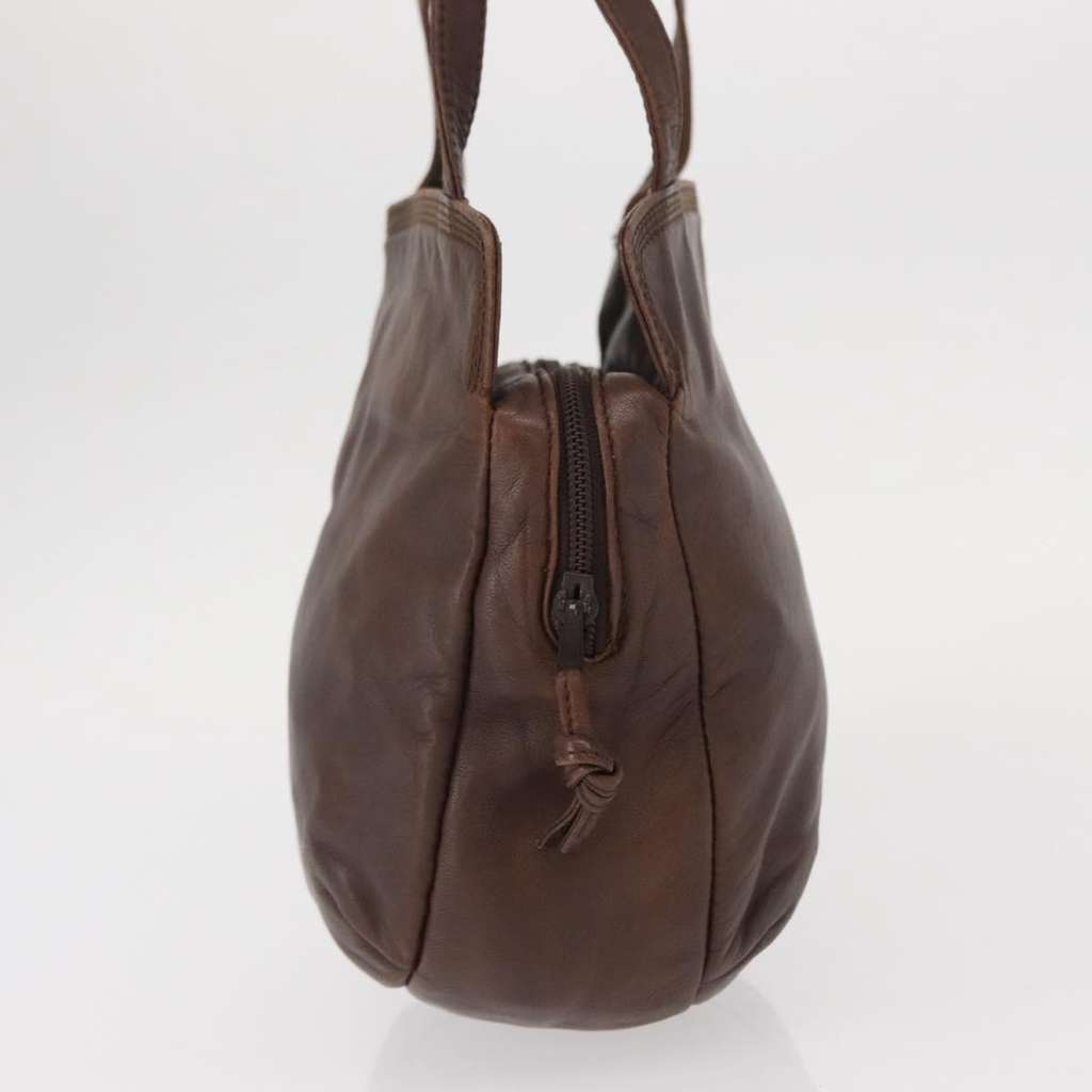 Loewe Anagram Shoulder Bag Brown Leather Good condition - Model View