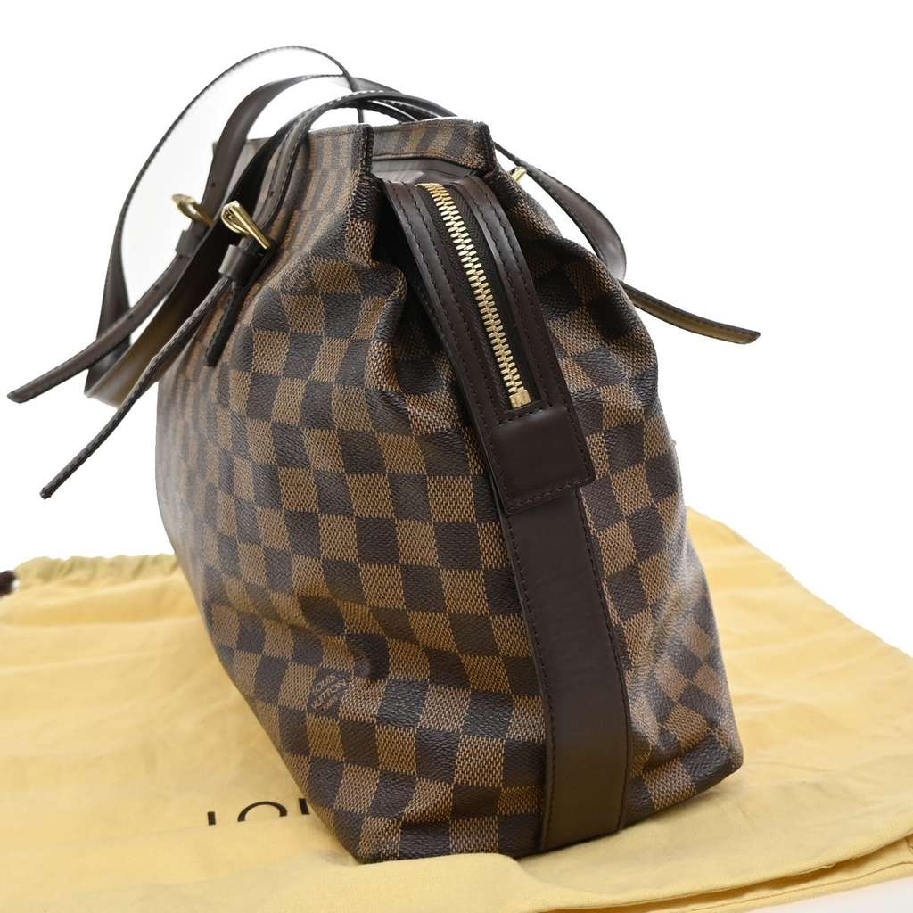 Louis Vuitton Chelsea Handbag Brown Leather Good condition - Inside View