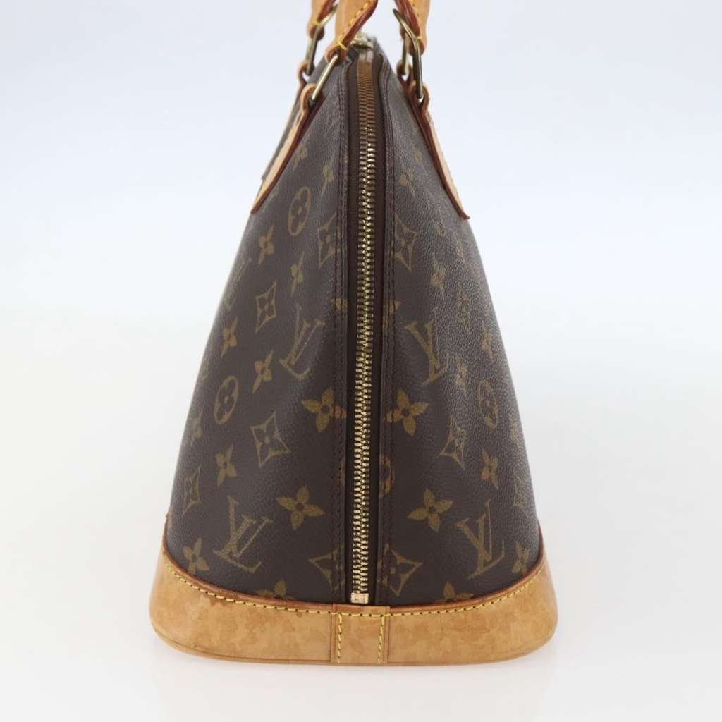 Louis Vuitton Alma Handbag Brown Canvas Fair condition - Inside View