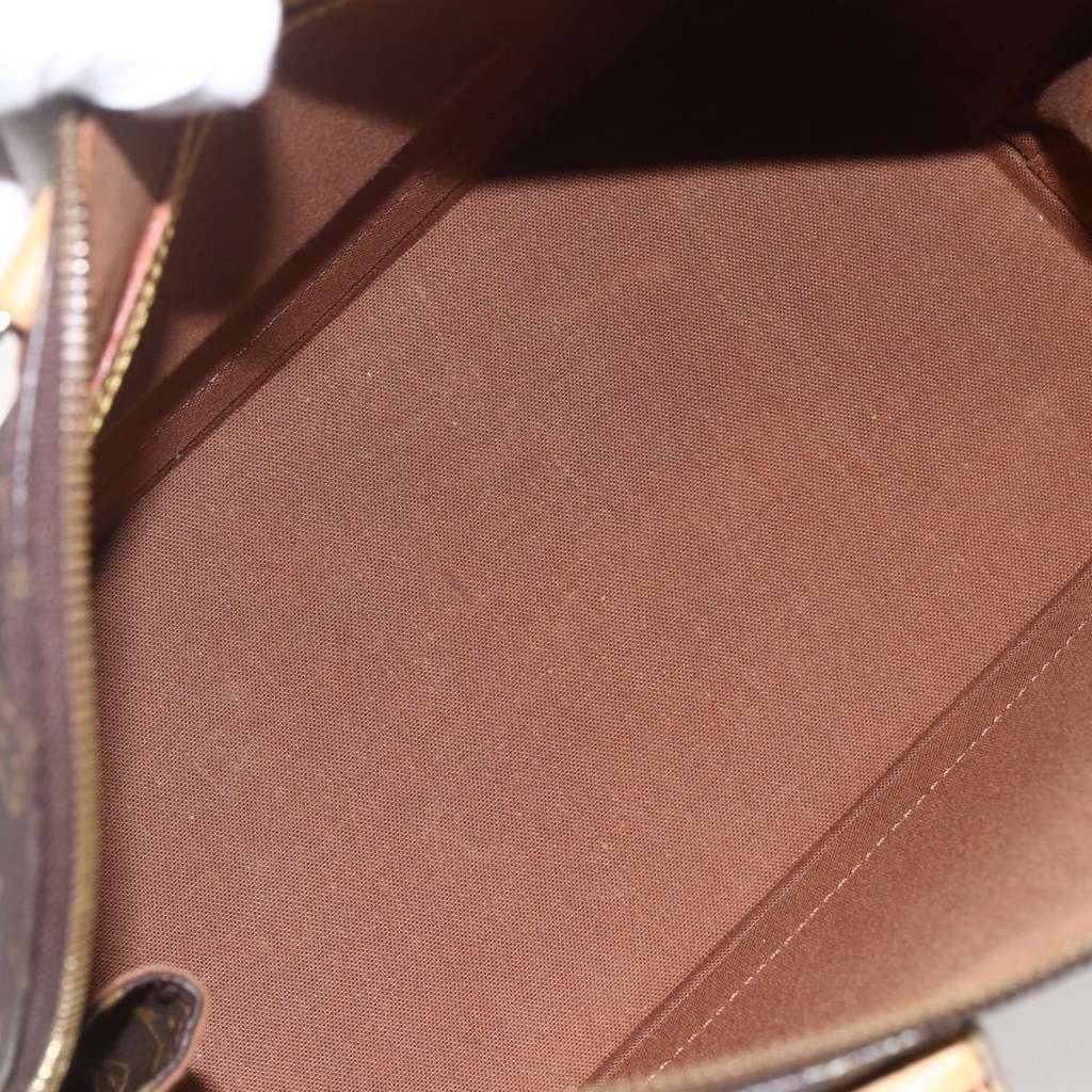 Louis Vuitton Alma Handbag Brown Canvas Fair condition - Box View