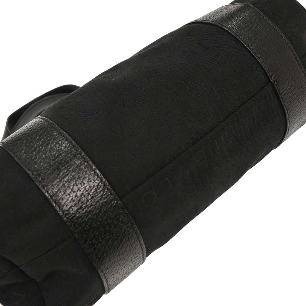 Bvlgari Logomania Tote bag Black Canvas Good condition - Box View