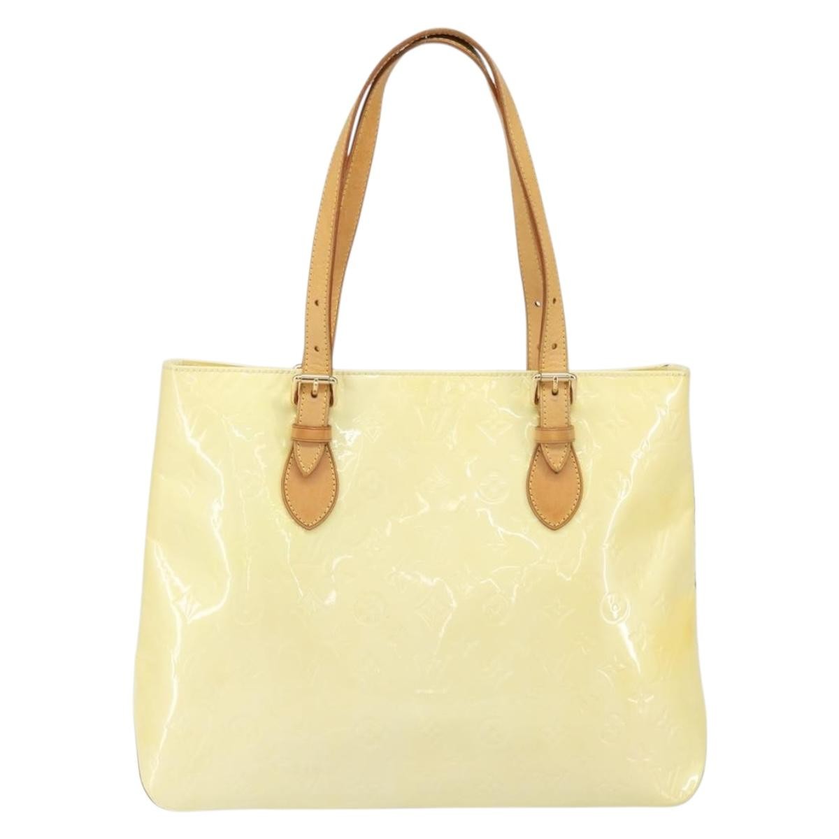 Louis Vuitton Brentwood Handbag Yellow Good condition - Back View