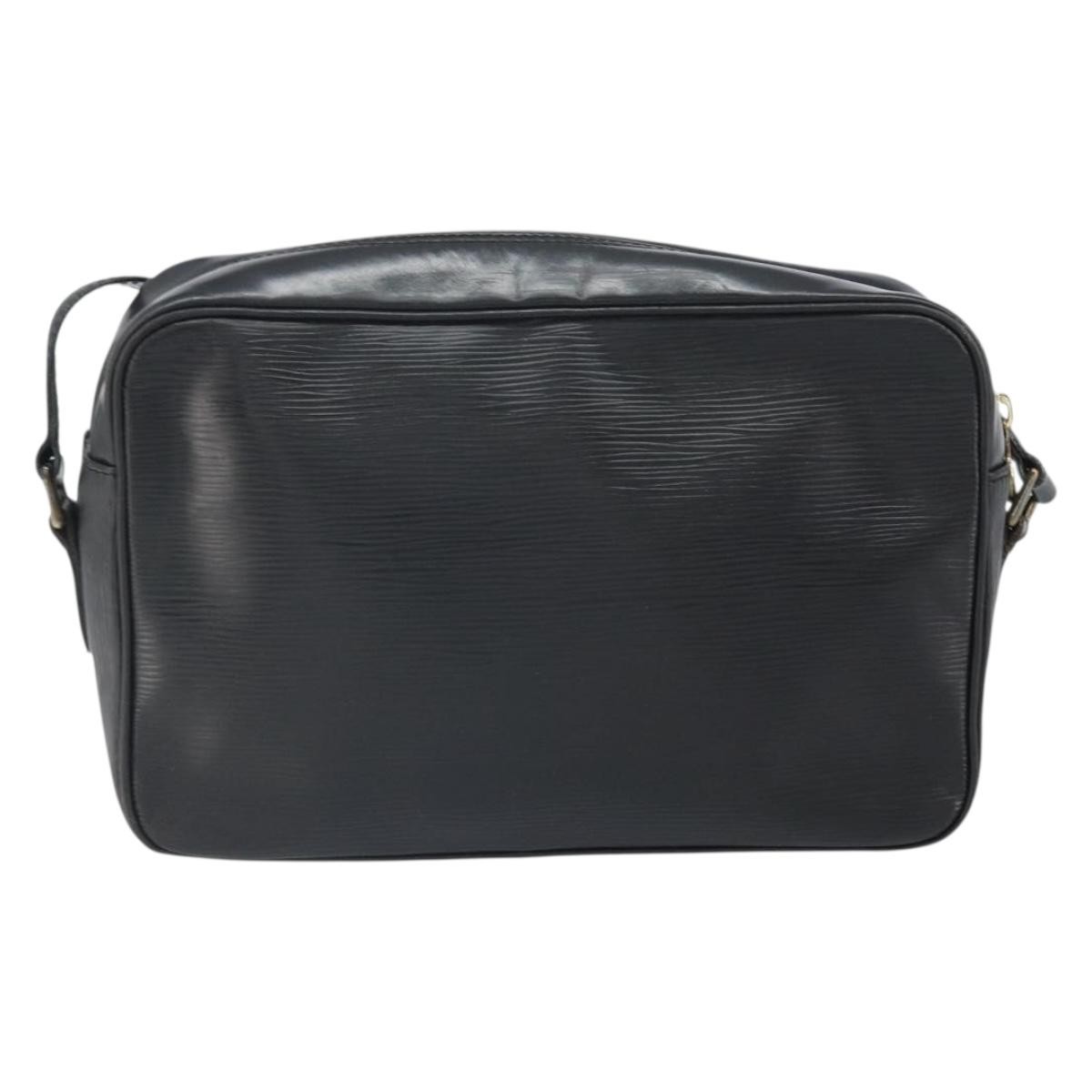 Louis Vuitton Trocadero Handbag Black Leather Good condition - Back View