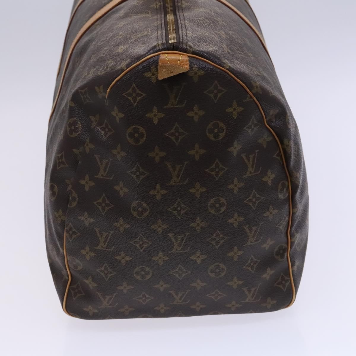 Louis Vuitton Keepall Bag Brown Canvas Good condition - Model View