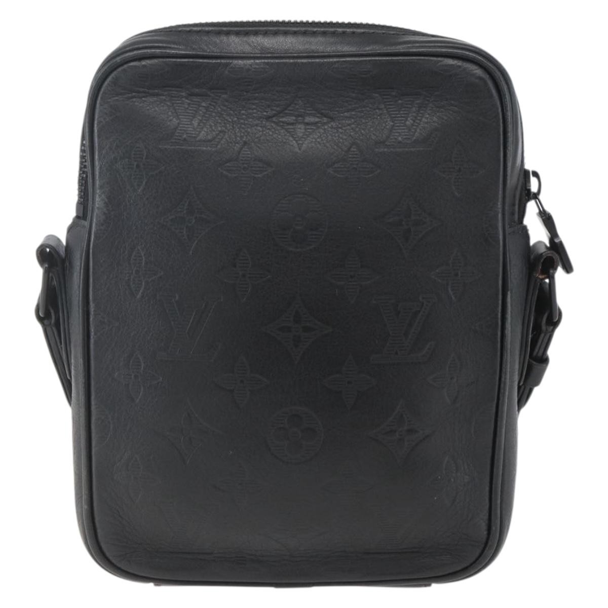 Louis Vuitton Danube Handbag Black Leather Good condition - Back View