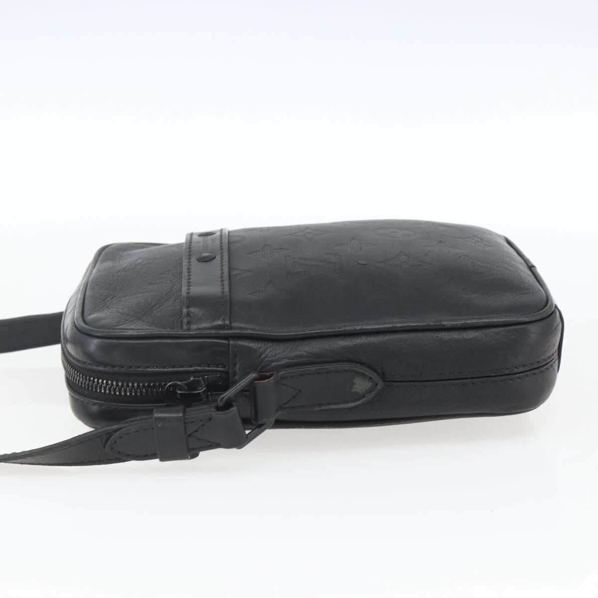 Louis Vuitton Danube Handbag Black Leather Good condition - Inside View