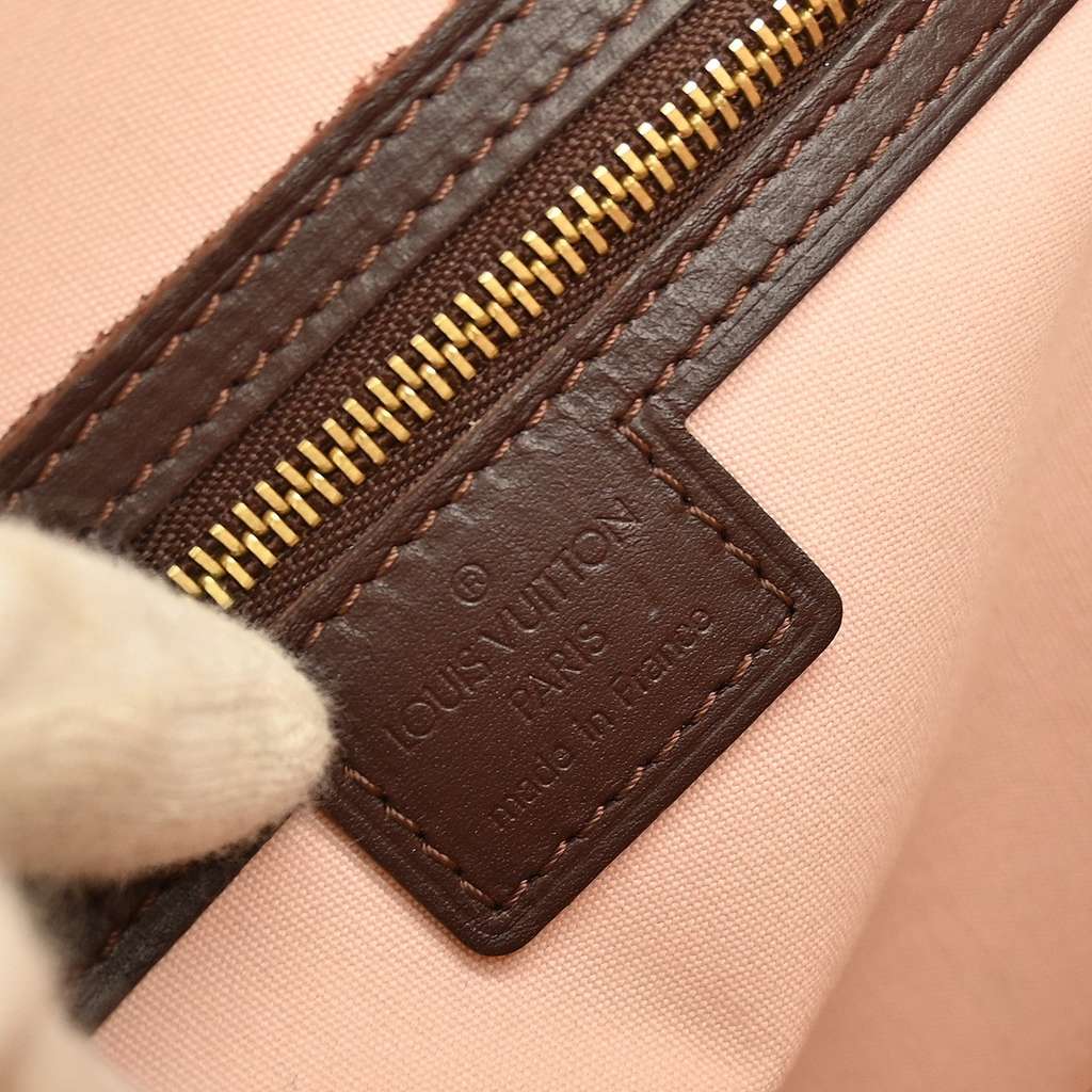 Louis Vuitton Josephine Handbag Burgundy Canvas Good condition - Model View