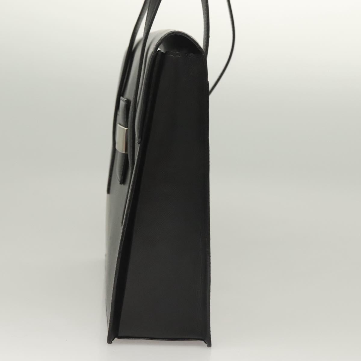 Burberry Vintage Handbag Black Leather Good condition - Inside View