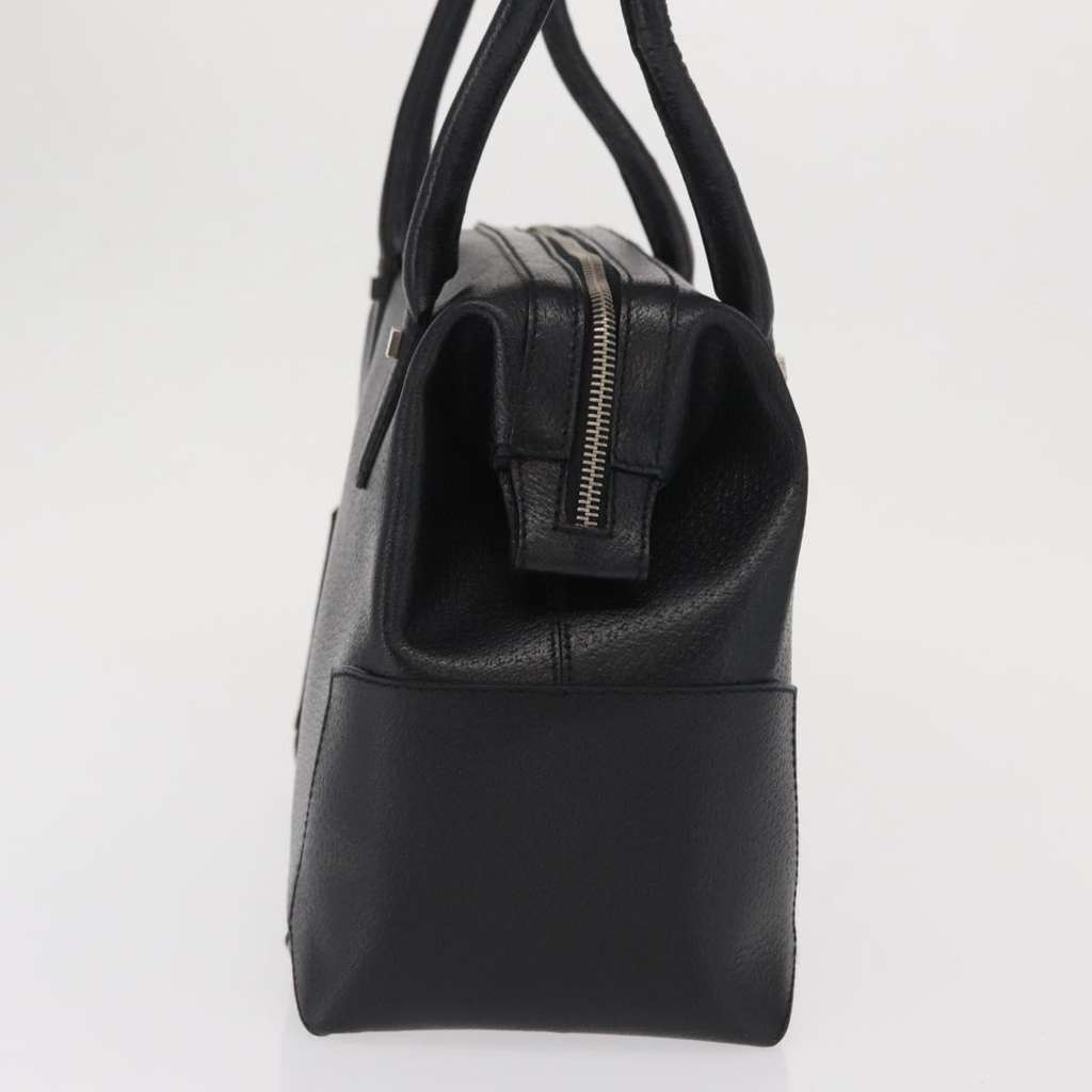 Salvatore Ferragamo Vintage Handbag Black Leather Good condition - Inside View