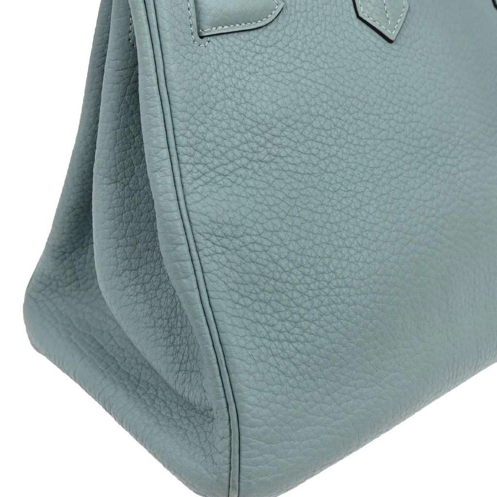 Hermès Birkin Handbag Blue Leather Good condition - Inside View