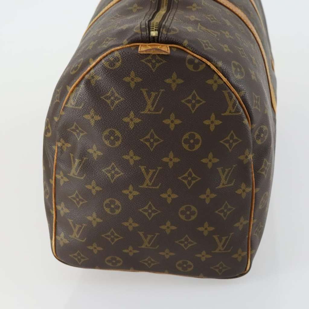 Louis Vuitton Keepall Bag Brown Canvas Fair condition - Inside View