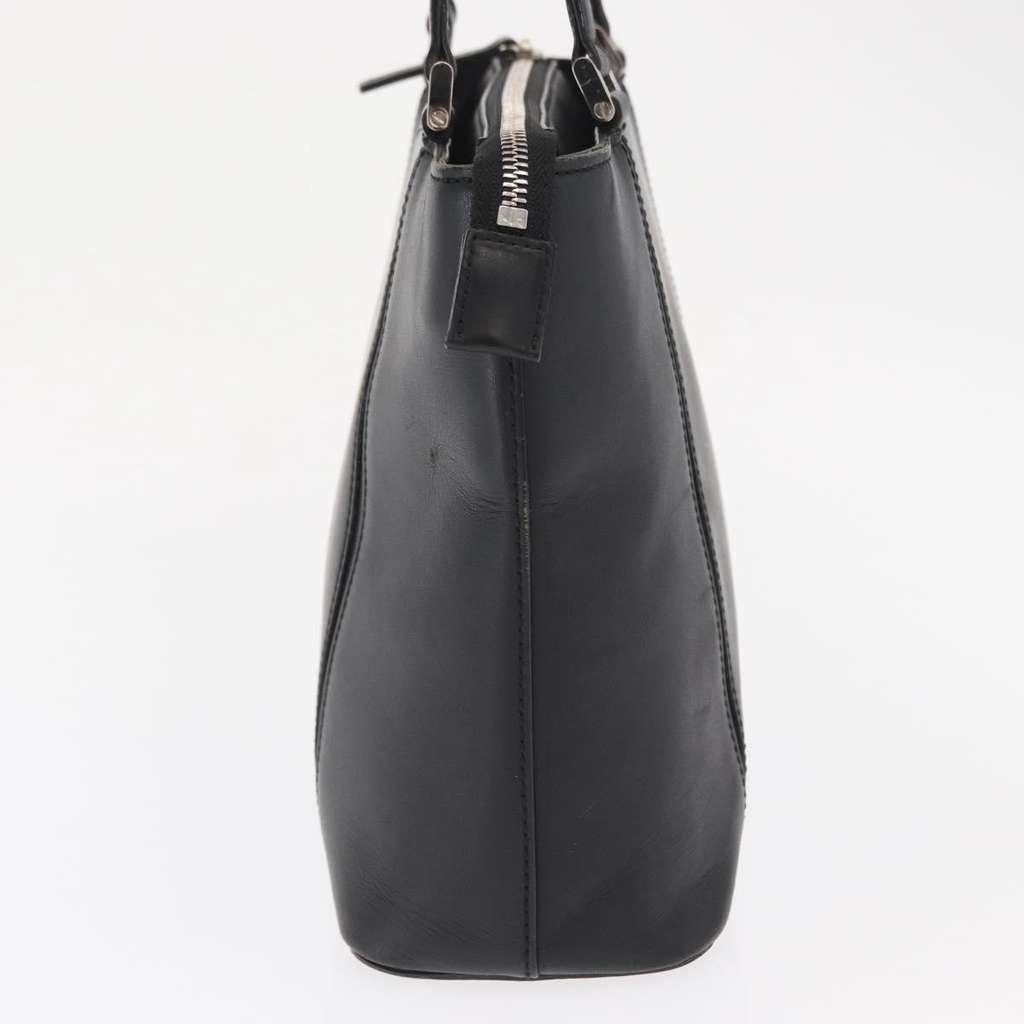 Burberry Vintage Handbag Black Leather Good condition - Inside View