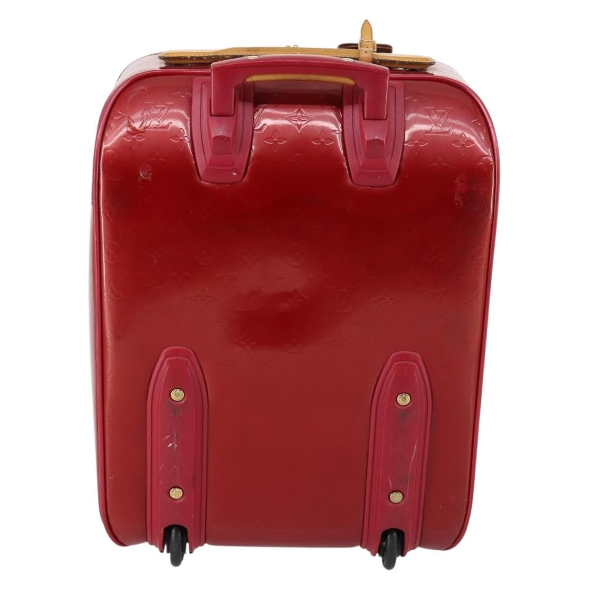 Louis Vuitton Pegase Luggage Red Good condition - Back View