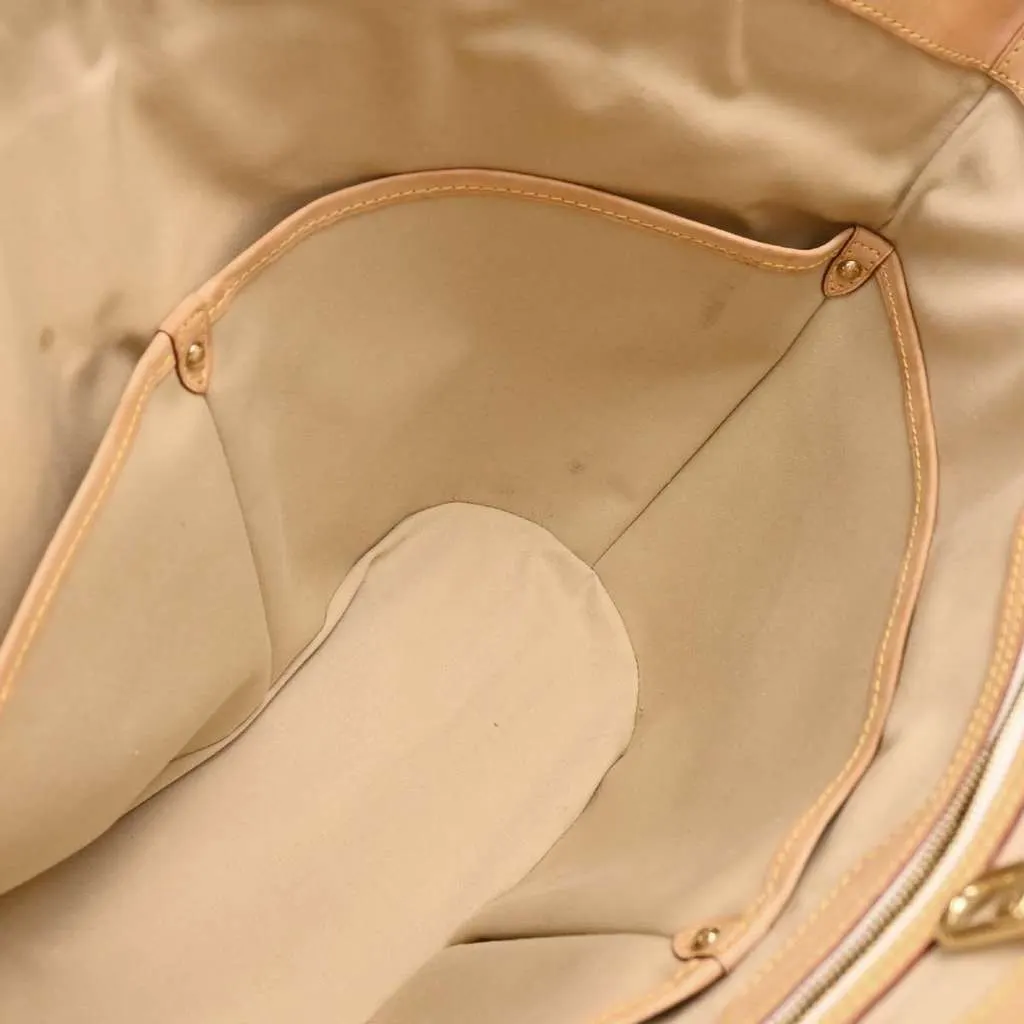 Louis Vuitton Pampelonne Handbag White Canvas Good - Inside View