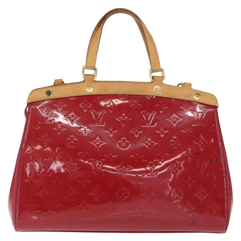 Louis Vuitton Brea Handbag Red Fair condition - Back View