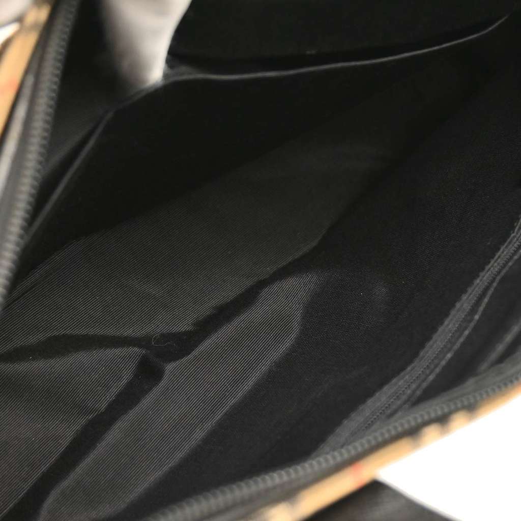 Burberry Nova Check Tote Beige Canvas Good condition - Inside View