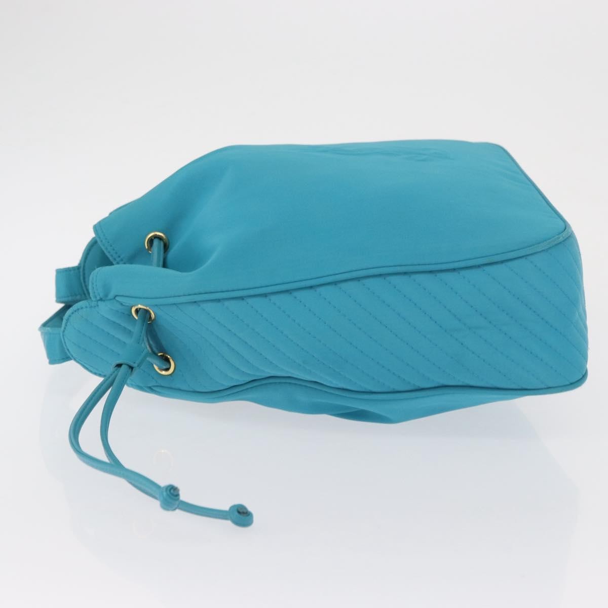 Saint Laurent Vintage Shoulder Bag Turquoise Good condition - Model View