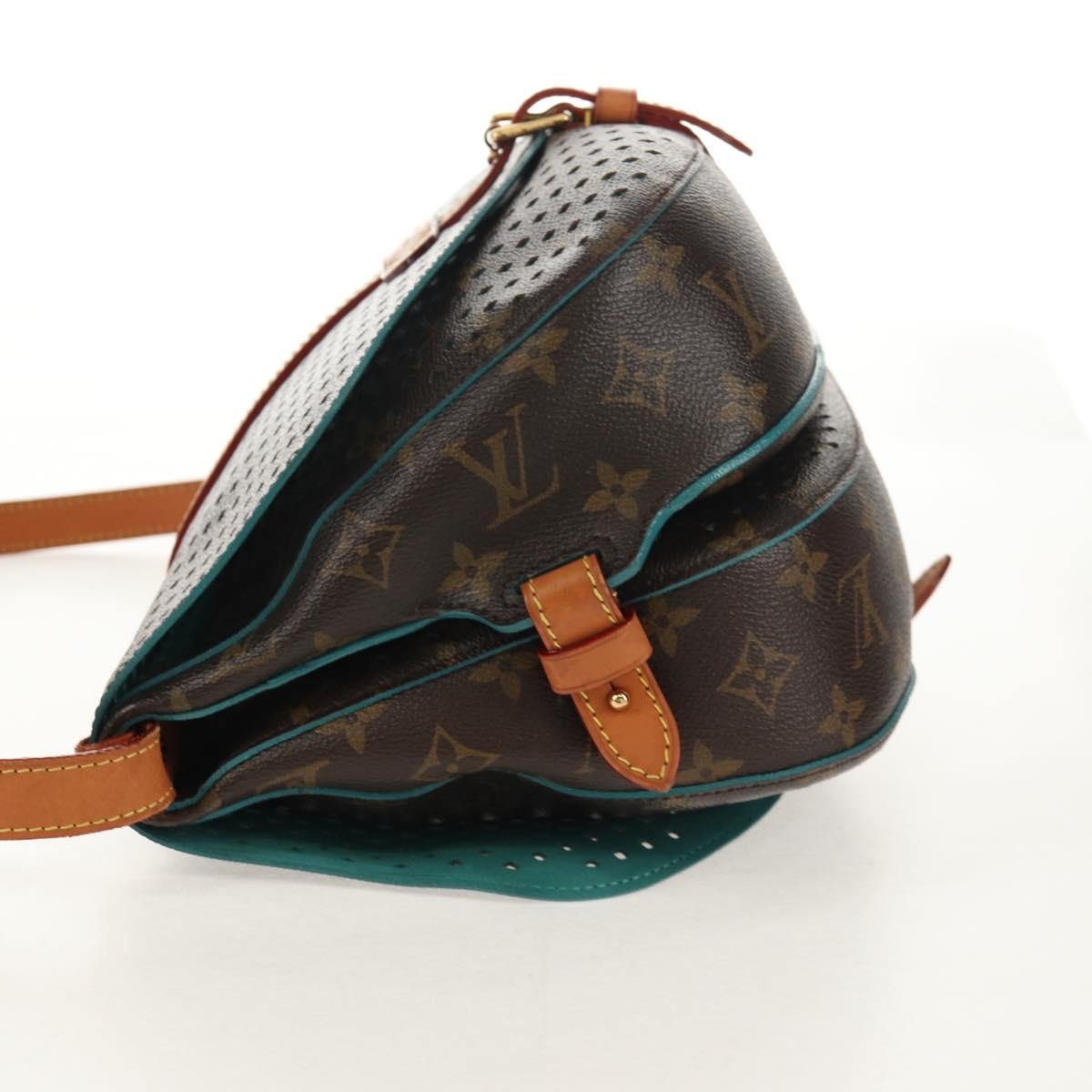 Louis Vuitton Flore Saumur Handbag Brown Canvas Good condition - Inside View