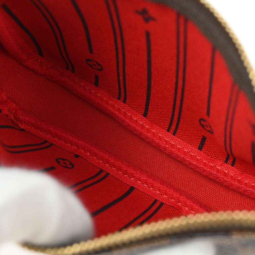 Louis Vuitton Pochette Accessoires Brown Canvas Good condition - Inside View