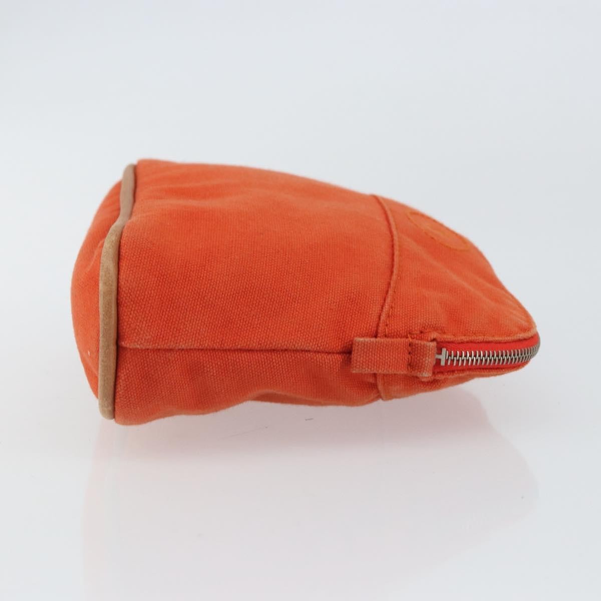Hermès Bolide Travel Pouch Orange Canvas Good condition - Inside View