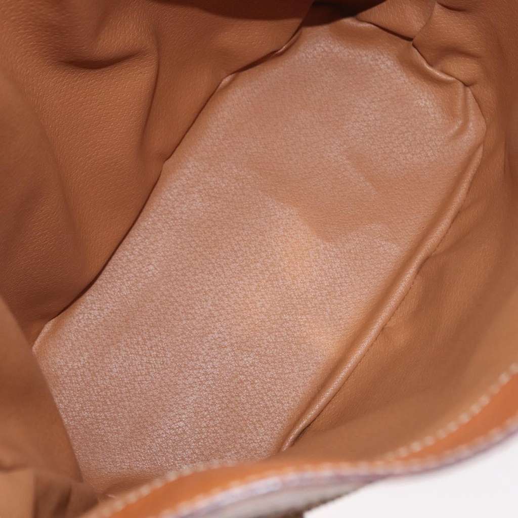 Celine Vintage Macadam Shoulder Bag Brown Canvas Good condition - Box View