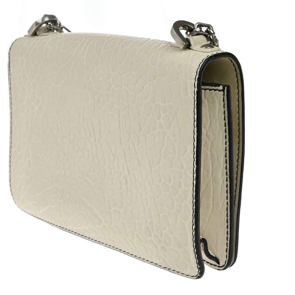 Christian Dior J'Adior Flap Bag White Leather Good condition - Model View