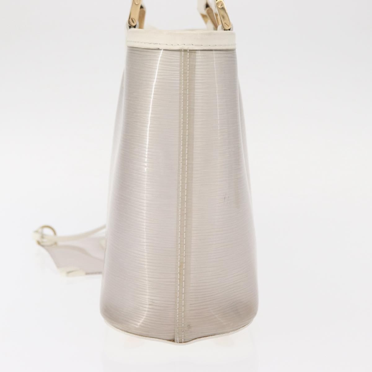 Louis Vuitton Plage Lagoon Bay Handbag White Leather Good condition - Inside View