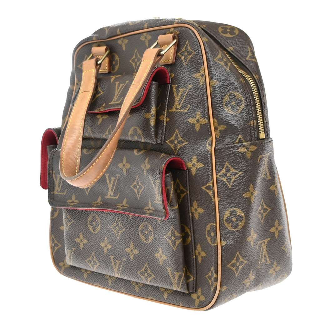 Louis Vuitton Excentri-Cite Handbag Brown Canvas Good condition - Inside View