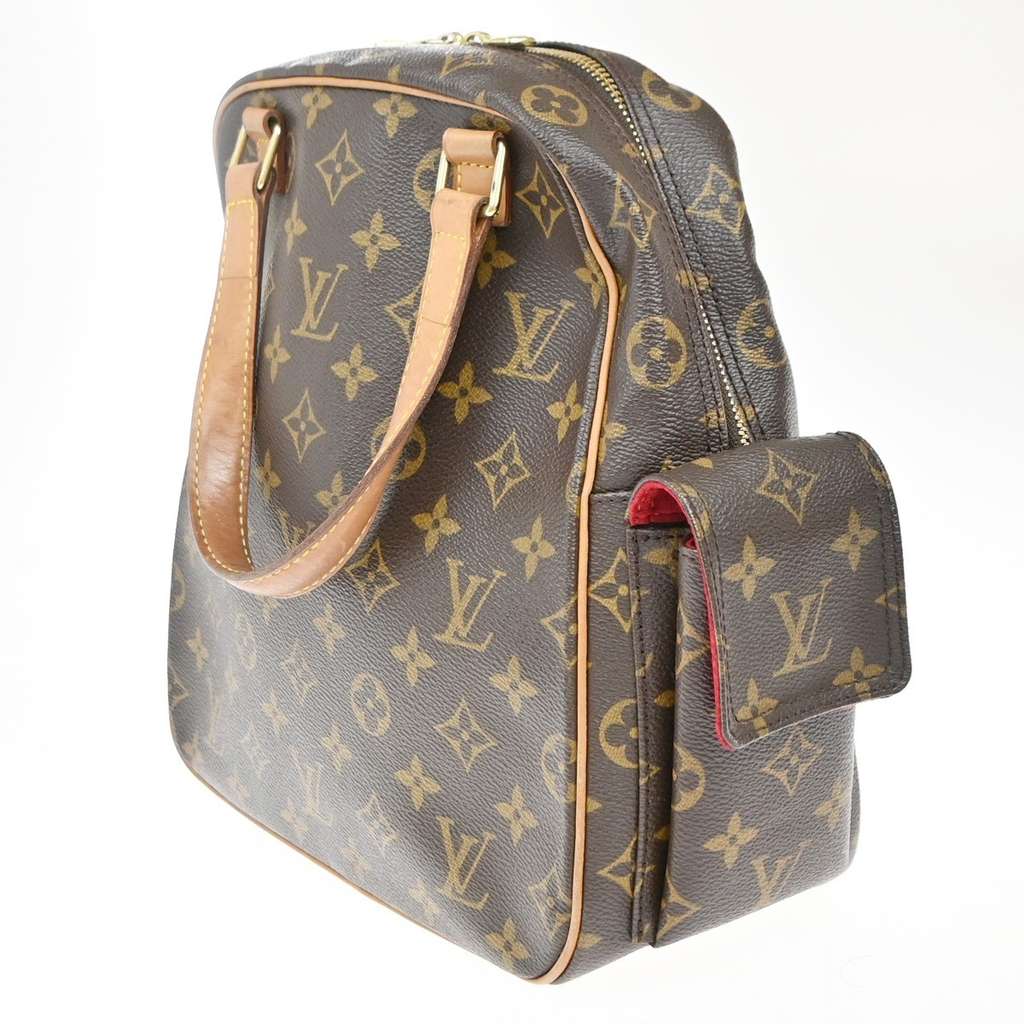 Louis Vuitton Excentri-Cite Handbag Brown Canvas Good condition - Model View