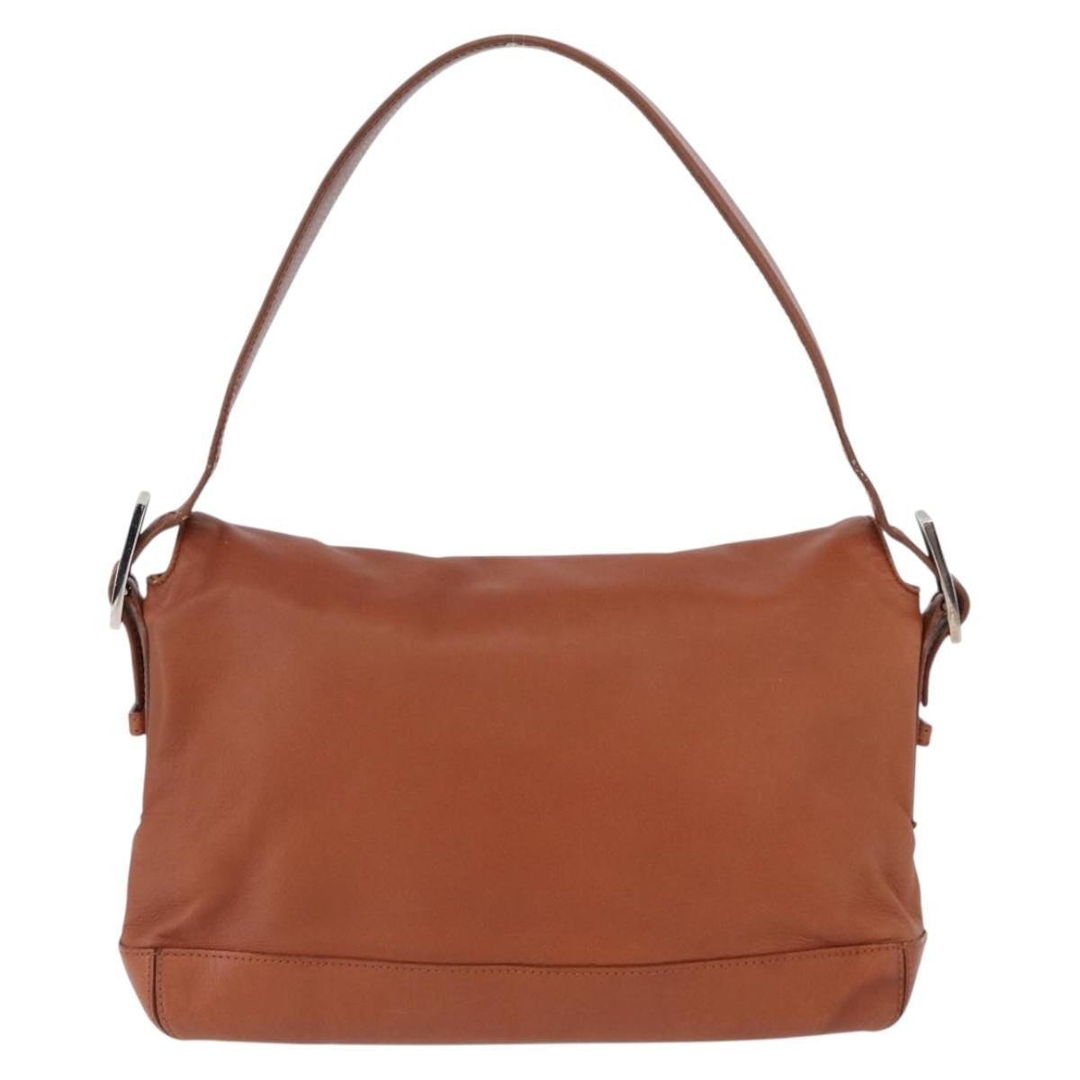 Loewe Vintage Shoulder Bag Brown Leather Good condition - Back View