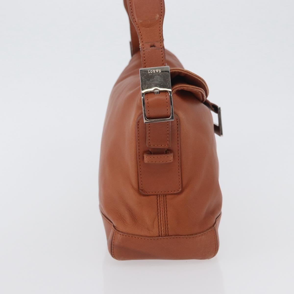 Loewe Vintage Shoulder Bag Brown Leather Good condition - Model View
