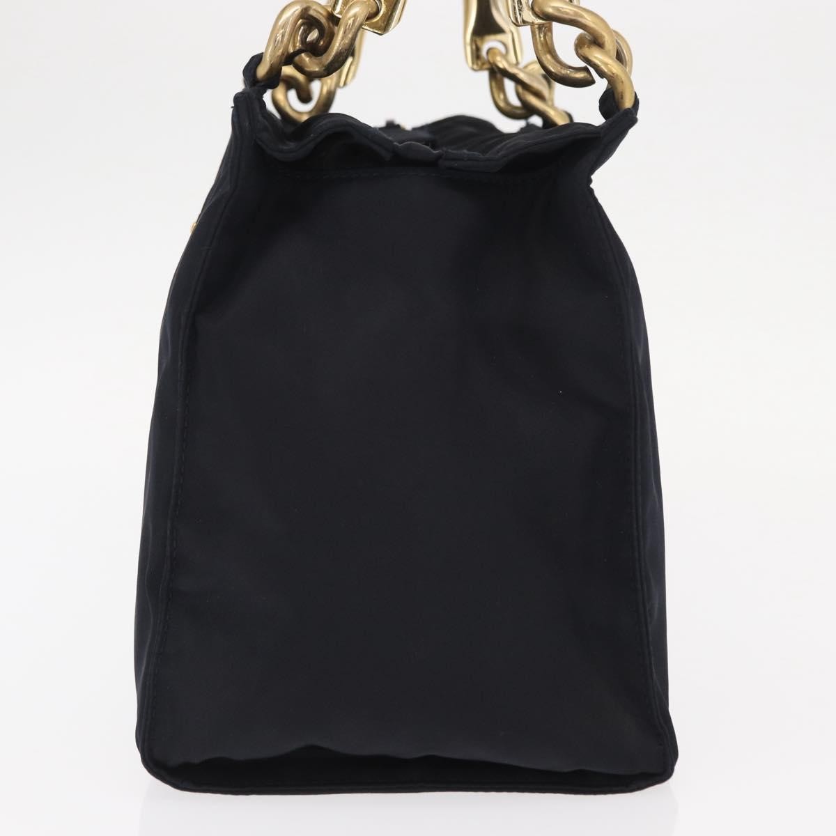Prada Metal Handles Tote Navy Good condition - Inside View
