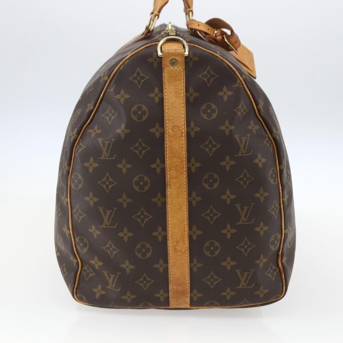 Louis Vuitton Keepall Bag Brown Canvas Fair condition - Inside View