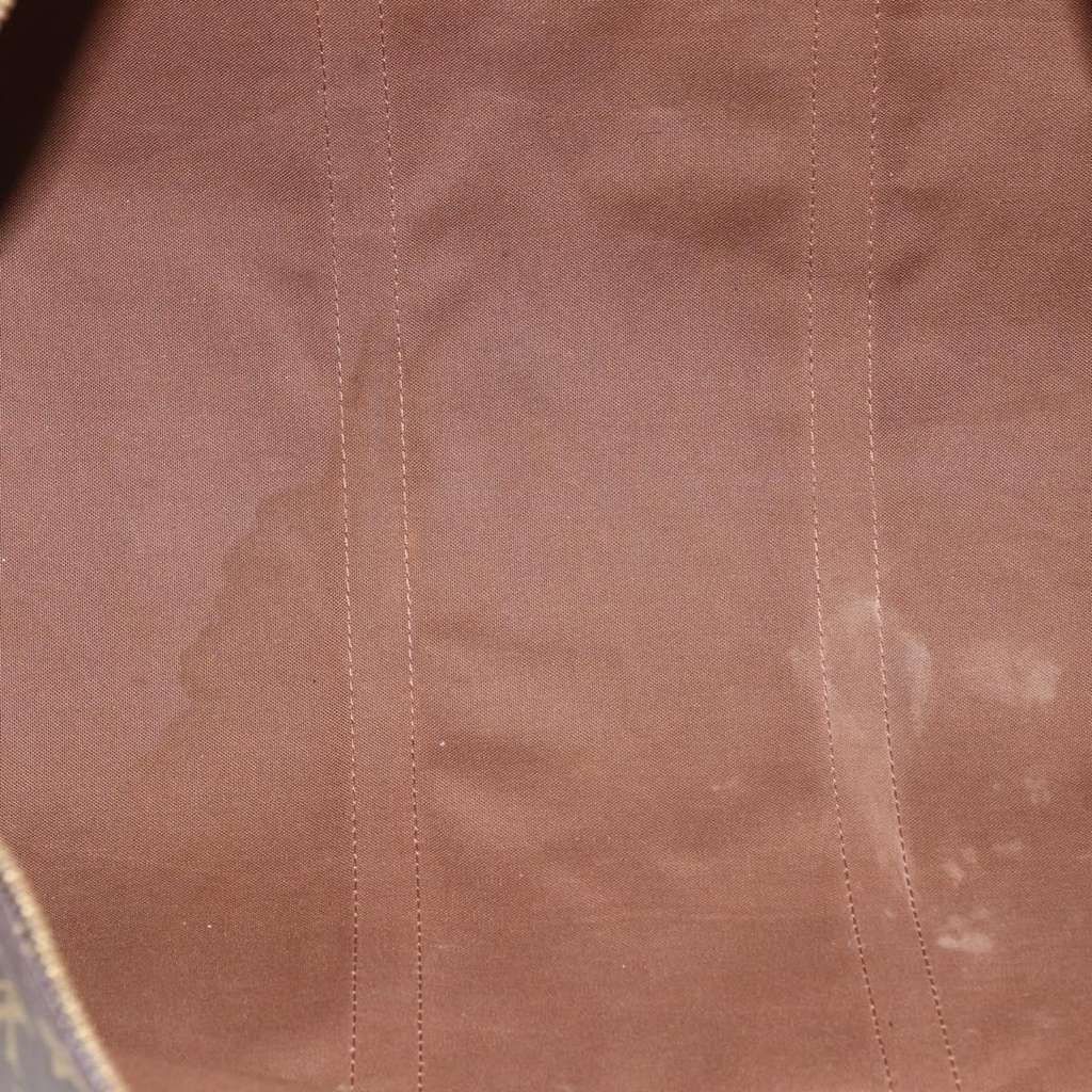 Louis Vuitton Keepall Bag Brown Canvas Fair condition - Box View