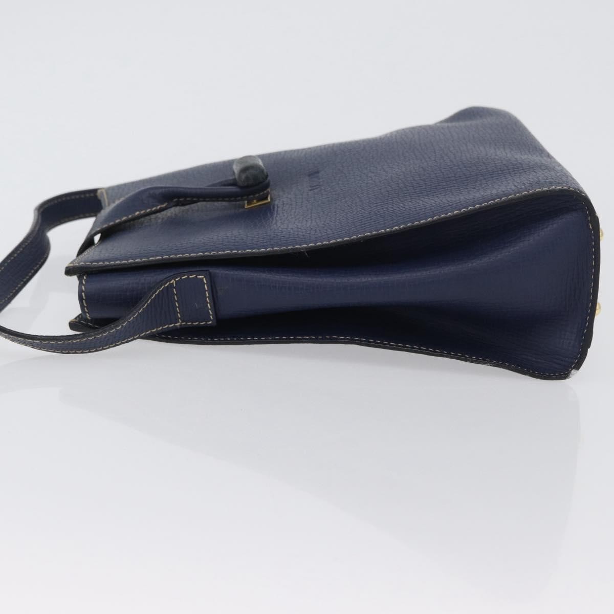 Loewe Vintage Shoulder Bag Navy Leather Good condition - Model View
