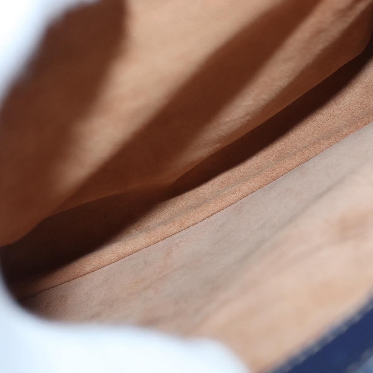 Loewe Vintage Shoulder Bag Navy Leather Good condition - Box View