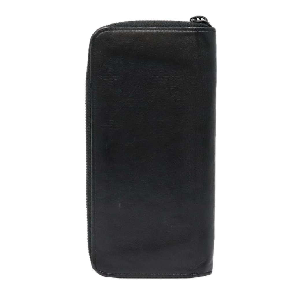 Louis Vuitton Zippy Wallet Vertical Black Leather Good condition - Back View