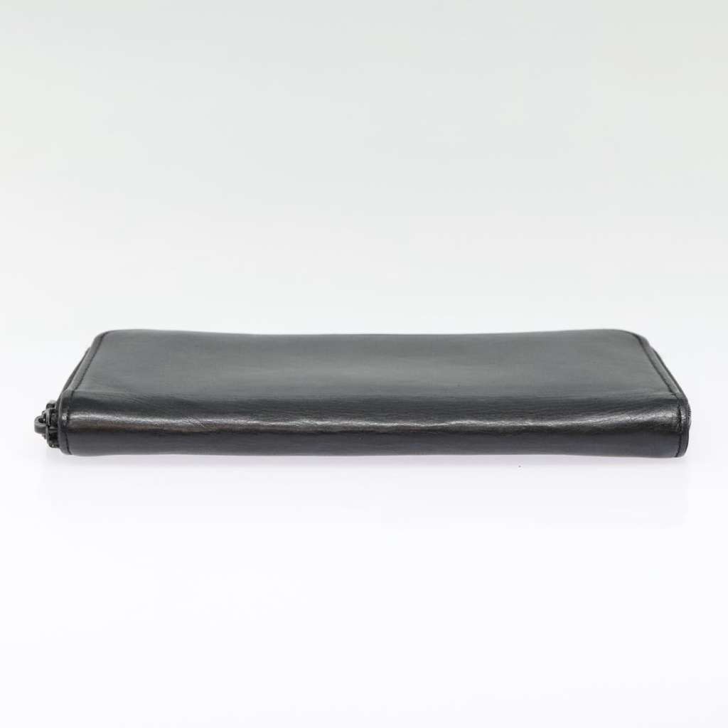 Louis Vuitton Zippy Wallet Vertical Black Leather Good condition - Model View