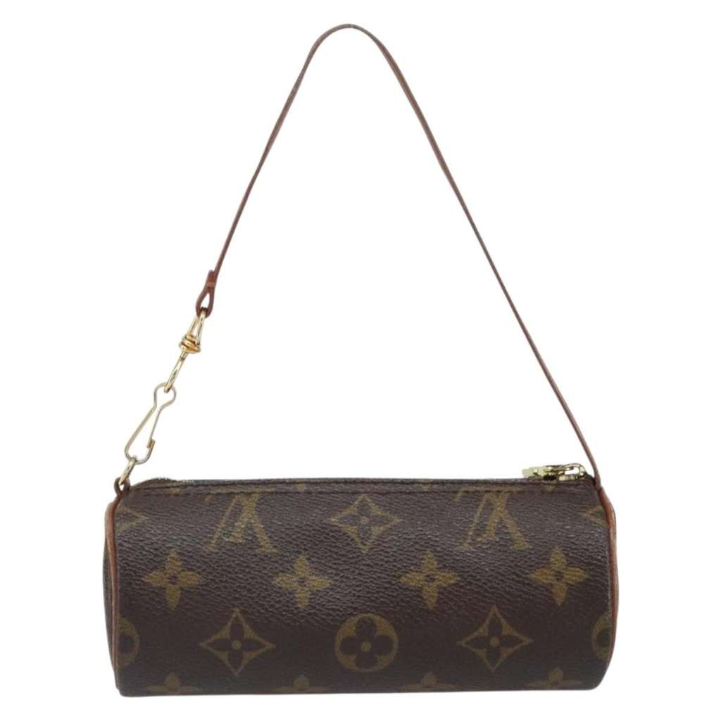 Louis Vuitton Papillon Pochette Brown Canvas Good condition - Back View