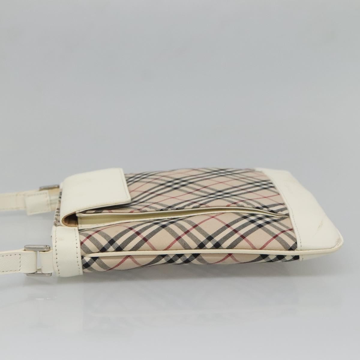 Burberry Zip Crossbody Bag Beige Canvas Good condition - Model View