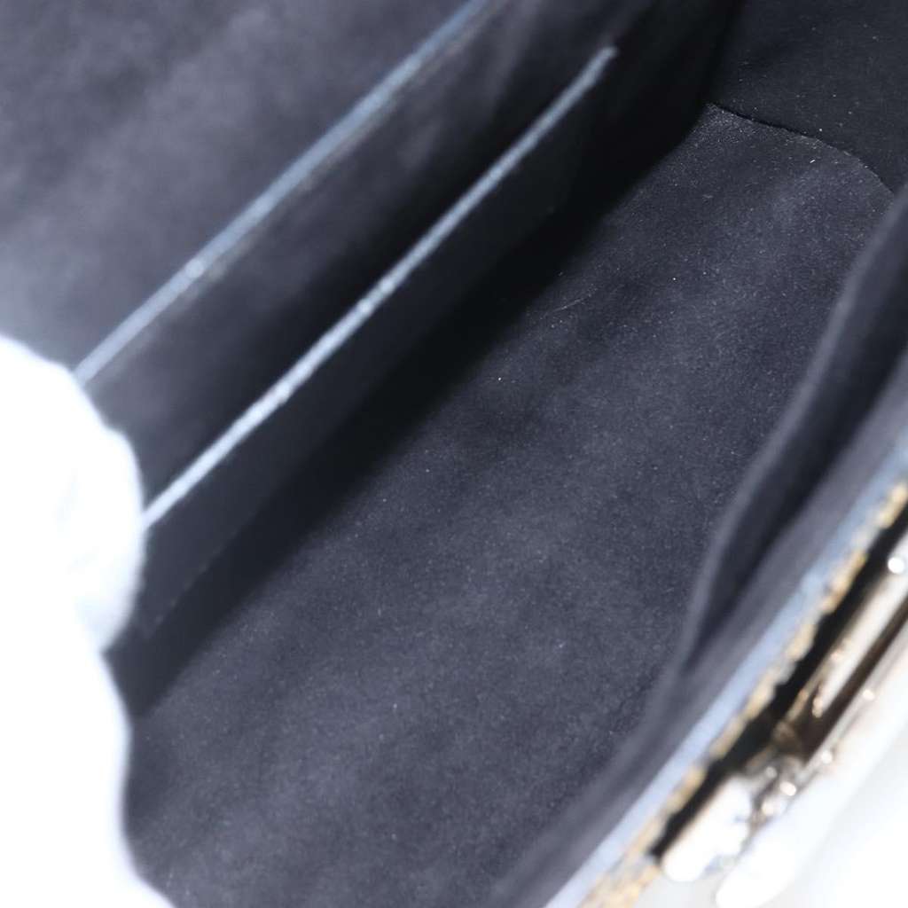 Louis Vuitton Twist Handbag Black Leather Good condition - Box View