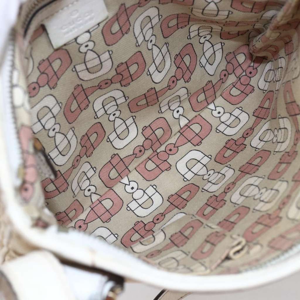 Gucci Jolicoeur Messenger Bag Beige Canvas Good condition - Box View